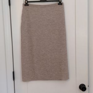 Eileen Fisher Merino Midi Sweater Skirt